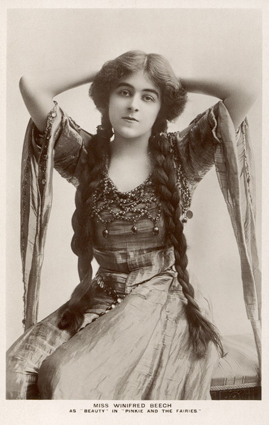 As Beauty in 'Pinkie and the Fairies'