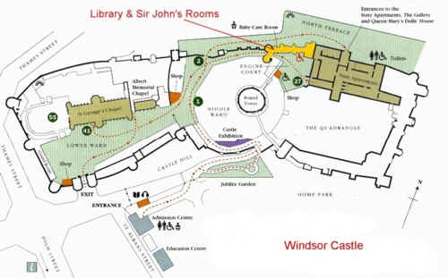 Plan of Windsor Castle