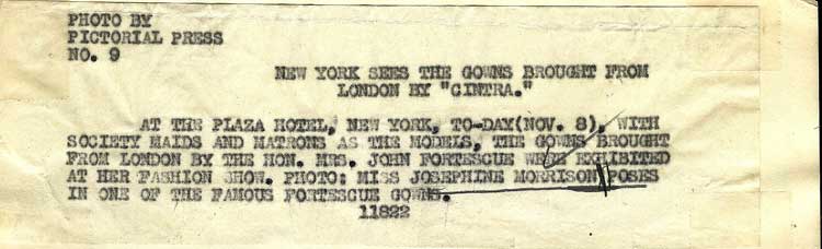 Label on the rear of the above photo
