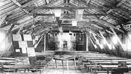 Another Foyer with flags of the allies