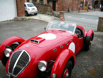 The Healey Silverstone from 'Laughter in Provence'